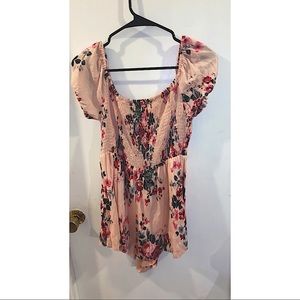 Pink romper